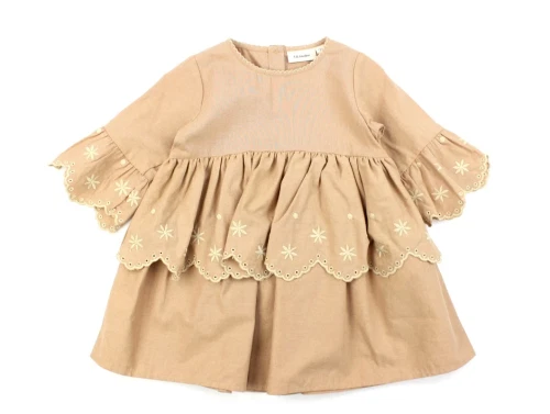 Lil Atelier nougat kjole